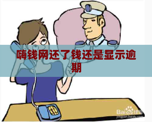 嗨钱网还了钱还是显示逾期