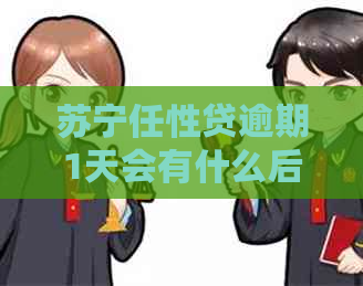 苏宁任性贷逾期1天会有什么后果