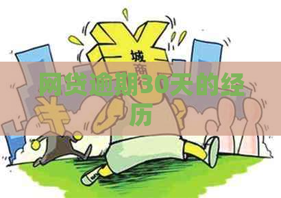 网贷逾期30天的经历