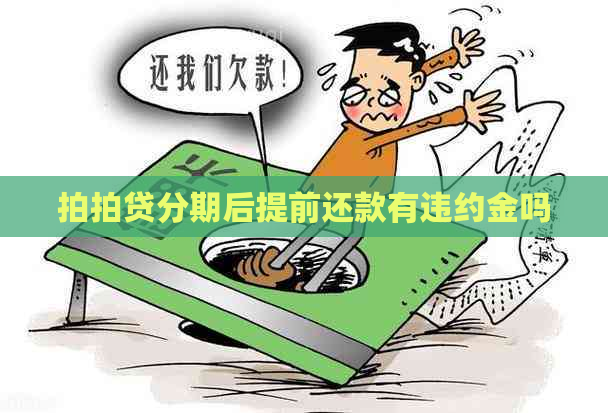 分期后提前还款有违约金吗