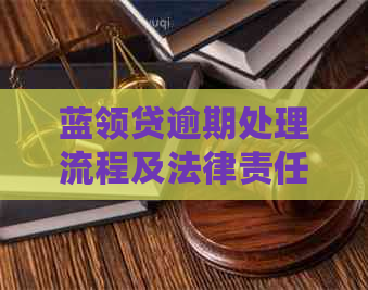 蓝领贷逾期处理流程及法律责任