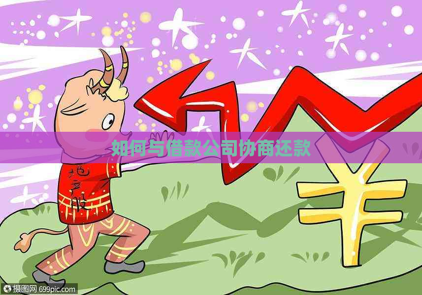 如何与借款公司协商还款