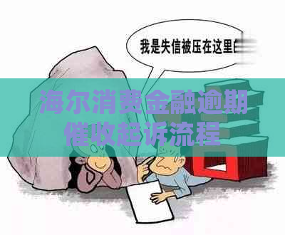 海尔消费金融逾期起诉流程