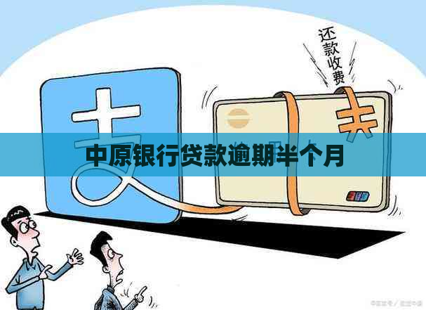 中原银行贷款逾期半个月