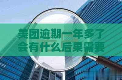 美团逾期一年多了会有什么后果需要了解