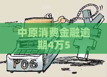 中原消费金融逾期4万5