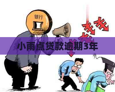 小雨点贷款逾期3年