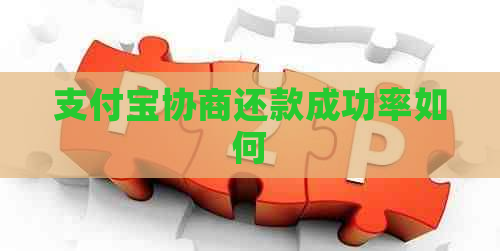 支付宝协商还款成功率如何