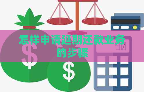 怎样申请延期还款业务的步骤