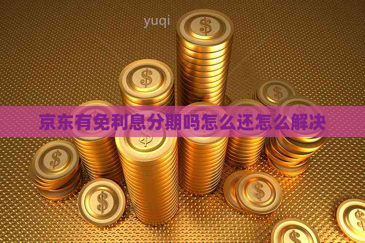 京东有免利息分期吗怎么还怎么解决
