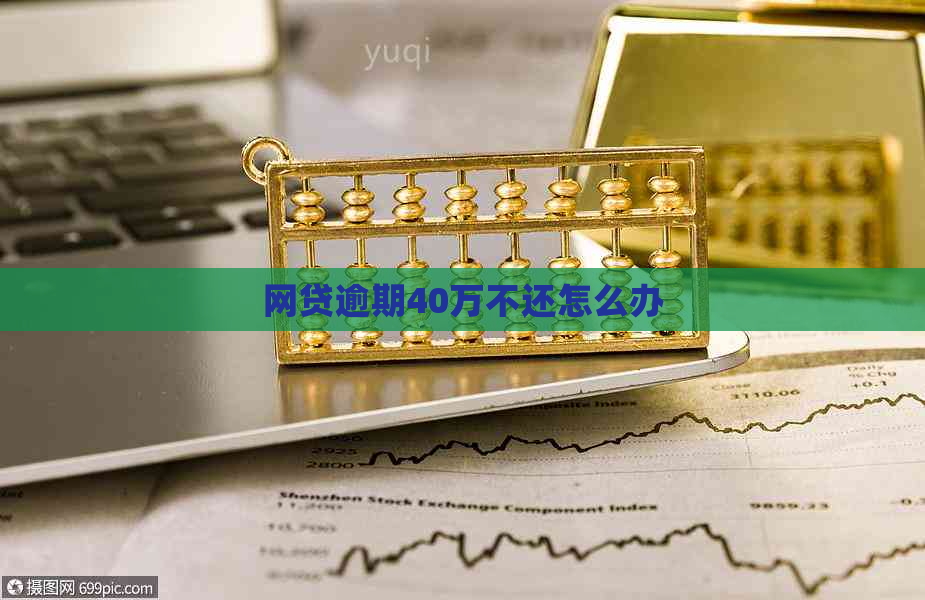 网贷逾期40万不还怎么办