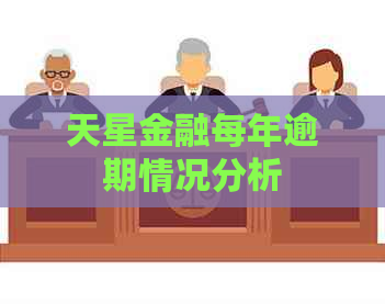 天星金融每年逾期情况分析