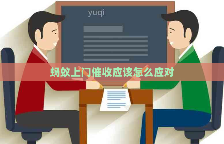 蚂蚁上门应该怎么应对