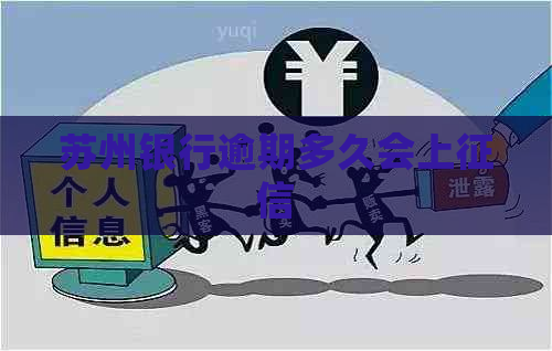 苏州银行逾期多久会上