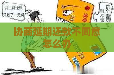协商延期还款不同意怎么办