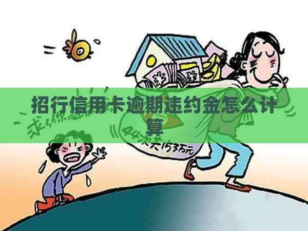 招行信用卡逾期违约金怎么计算