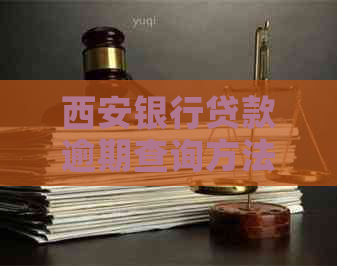 西安银行贷款逾期查询方法详解