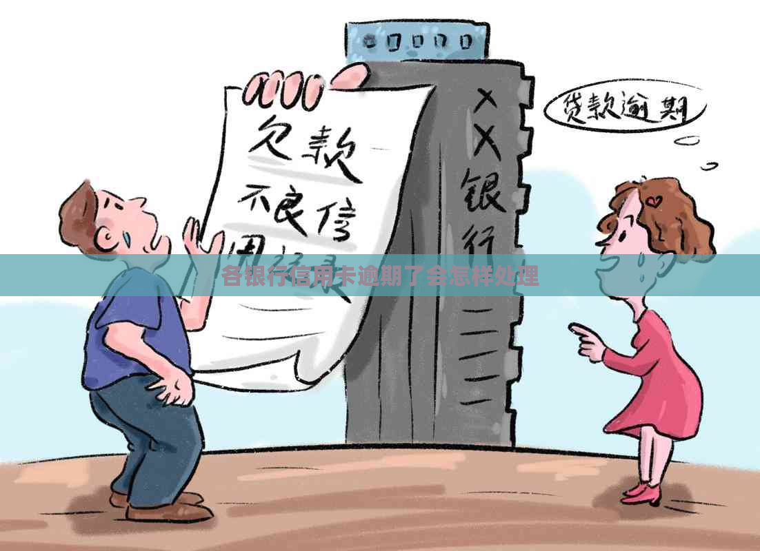 各银行信用卡逾期了会怎样处理
