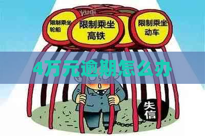 4万元逾期怎么办