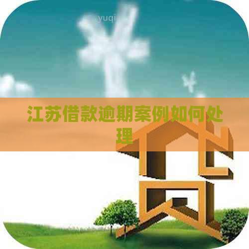 江苏借款逾期案例如何处理