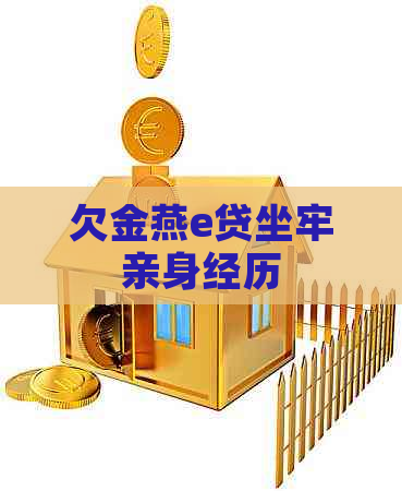 欠金燕e贷坐牢亲身经历