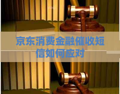 京东消费金融短信如何应对