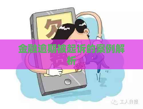 金融逾期被起诉的案例解析