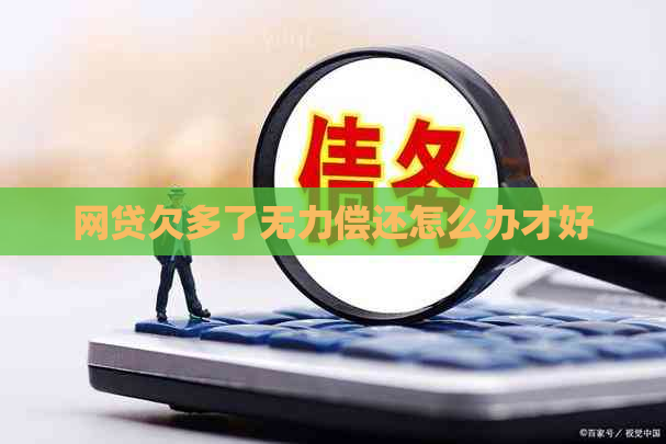 网贷欠多了无力偿还怎么办才好