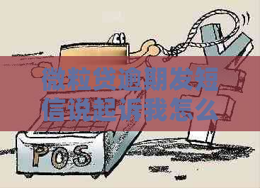 微粒贷逾期发短信说起诉我怎么办
