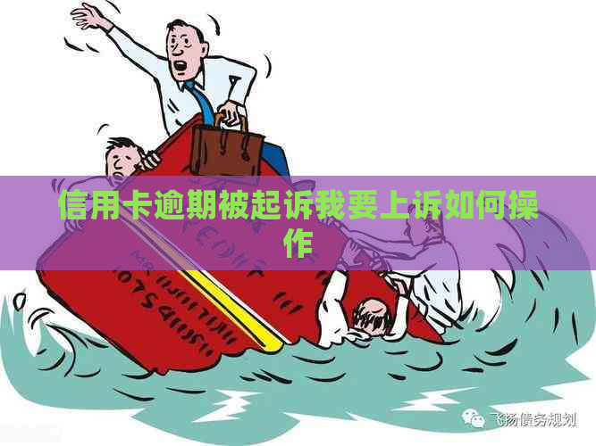 信用卡逾期被起诉我要上诉如何操作