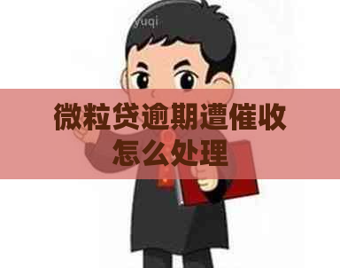 微粒贷逾期遭怎么处理