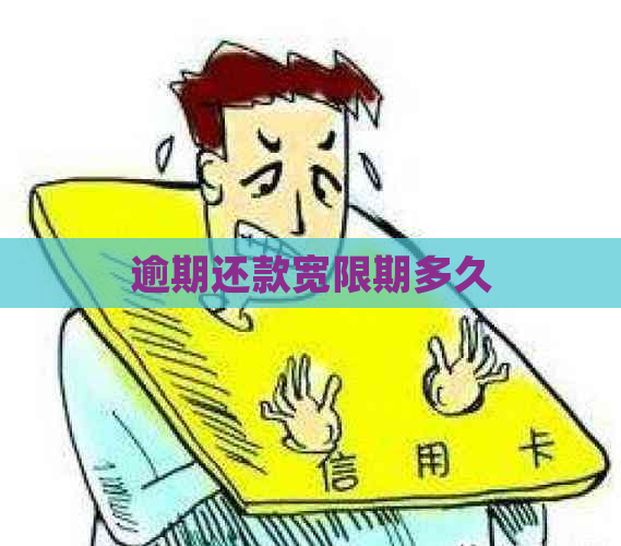 逾期还款宽限期多久