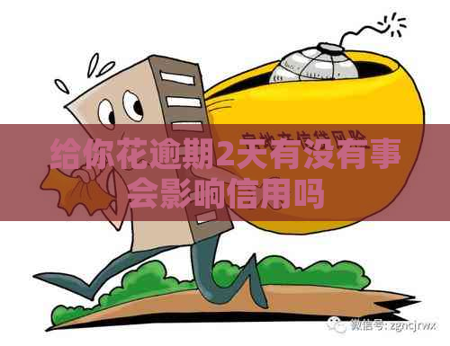 给你花逾期2天有没有事会影响信用吗