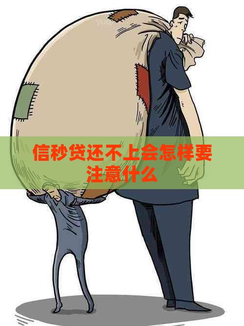 信秒贷还不上会怎样要注意什么