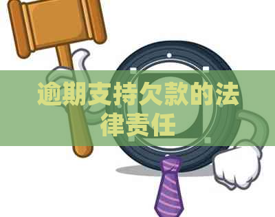 逾期支持欠款的法律责任