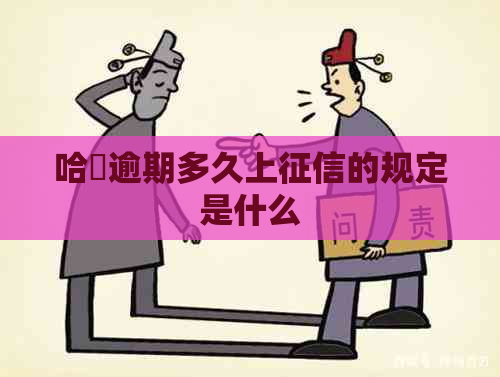 哈啰逾期多久上的规定是什么
