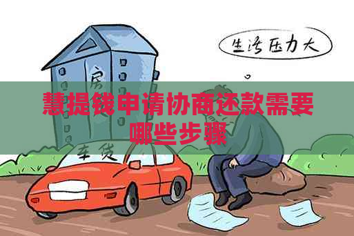 慧提钱申请协商还款需要哪些步骤