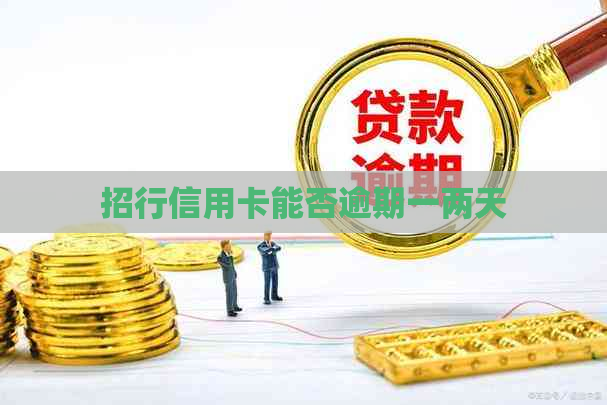 招行信用卡能否逾期一两天
