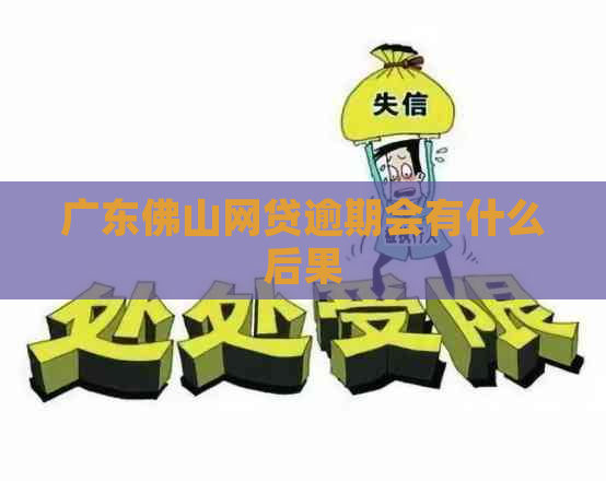 广东佛山网贷逾期会有什么后果