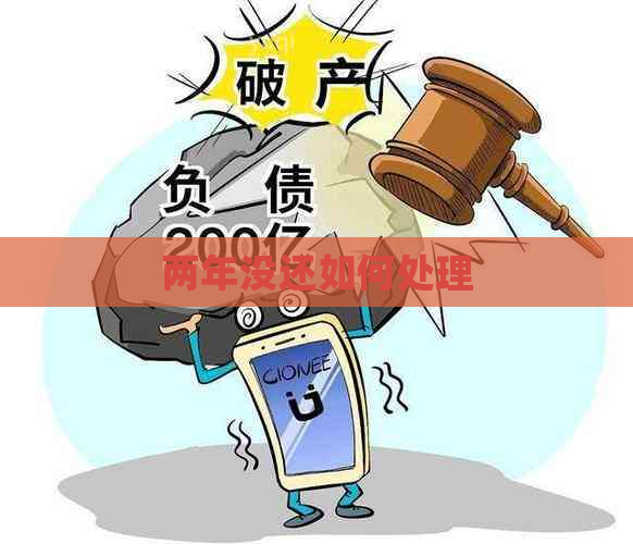 两年没还如何处理