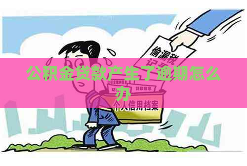 公积金贷款产生了逾期怎么办