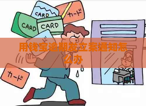 用钱宝逾期发立案通知怎么办