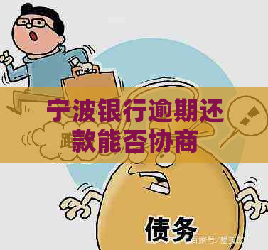 宁波银行逾期还款能否协商