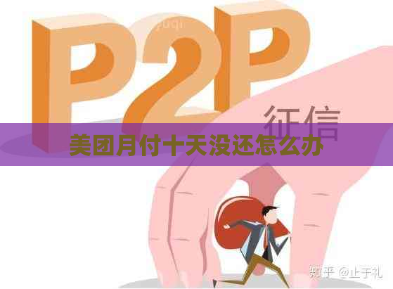 美团月付十天没还怎么办