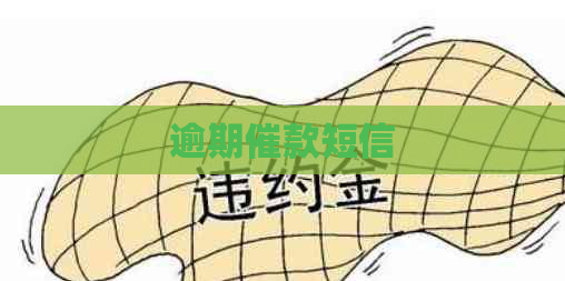 逾期催款短信