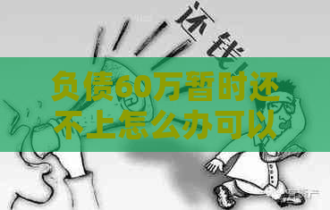 负债60万暂时还不上怎么办可以采取哪些措施