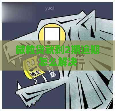 微粒贷就剩2期逾期怎么解决