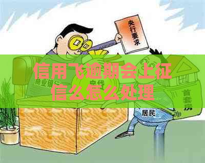 信用飞逾期会上么怎么处理
