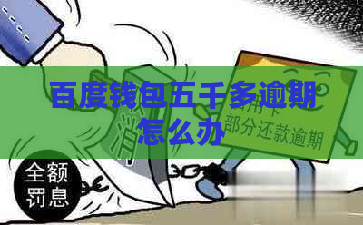 百度钱包五千多逾期怎么办