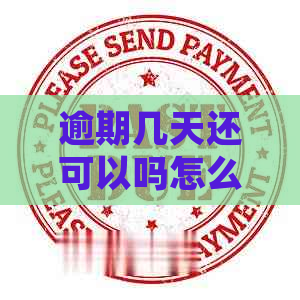 逾期几天还可以吗怎么处理